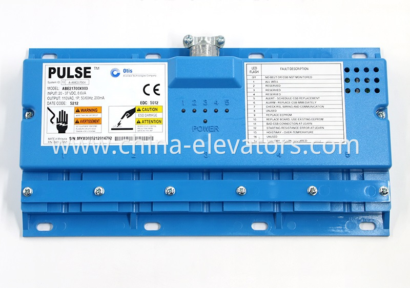 OTIS Elevator Pulse CSB Monitor Assembly ABE21700X003